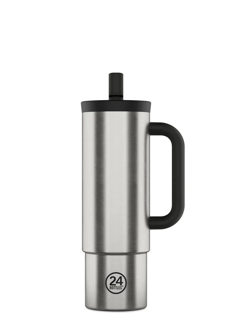 24Bottles - Straw Cup 800ml Brushed Steel