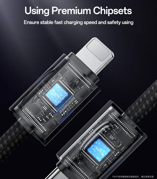 Yesido CA178 20CM 27W Type-C To Lightning Data Cable