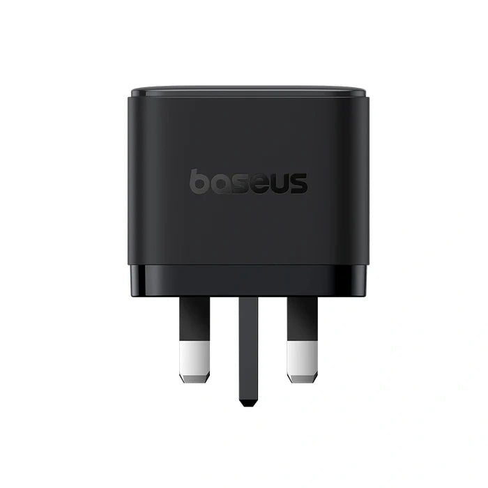 شاحن Baseus Palm 65W 2C+U السريع – أسود (المملكة المتحدة)