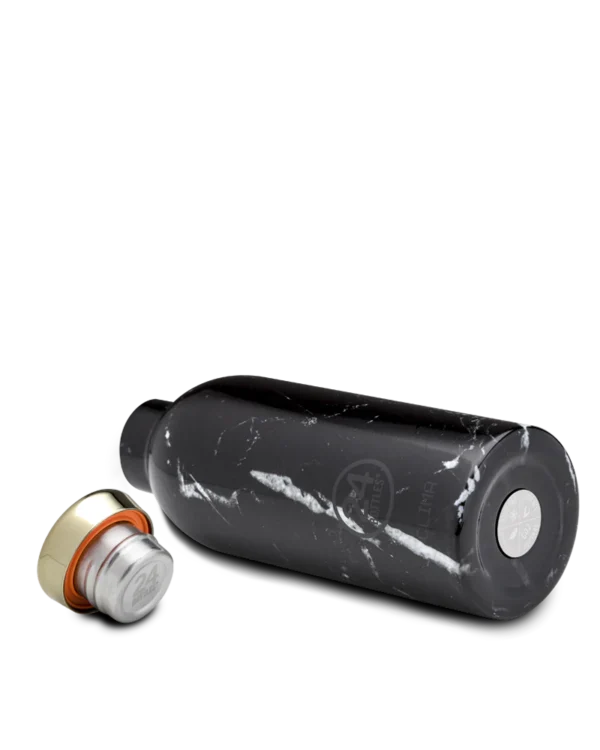 24Bottles Clima 500ml - Black Marble [F] - مطارة حافظة للحرارة