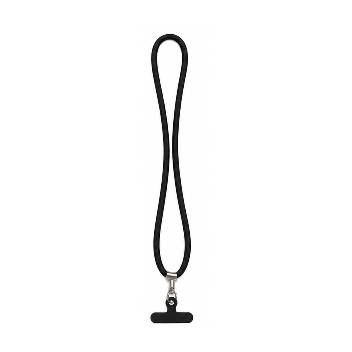 Lanyard / With Clear Case - Black