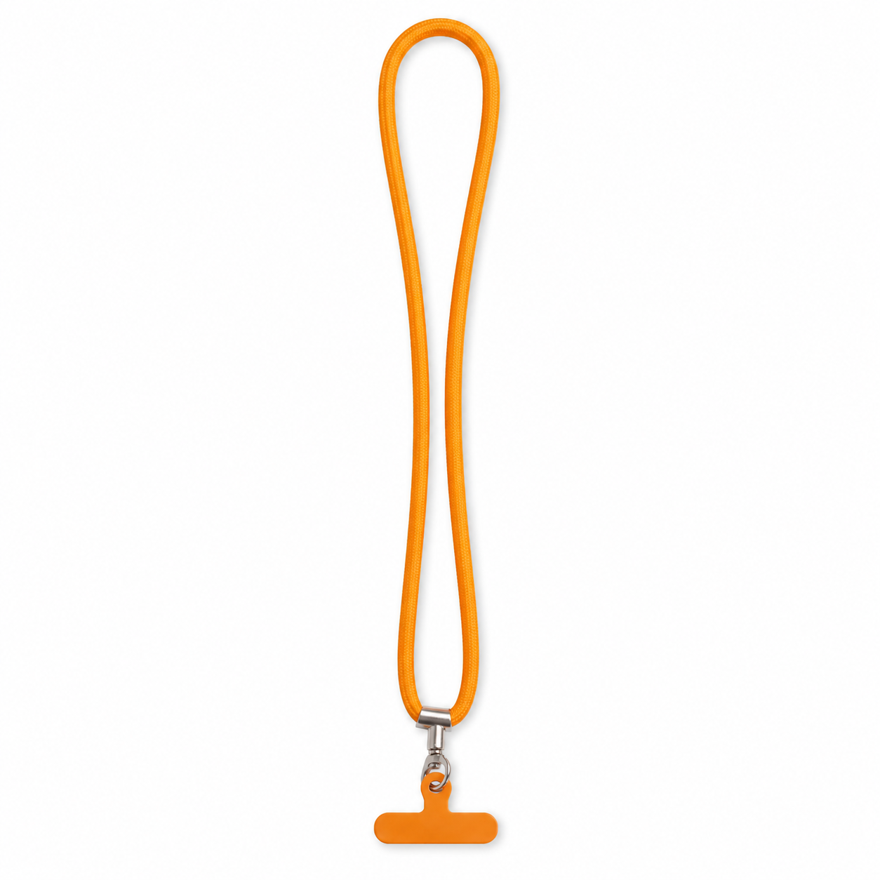 Lanyard / With Clear Case - Orange
