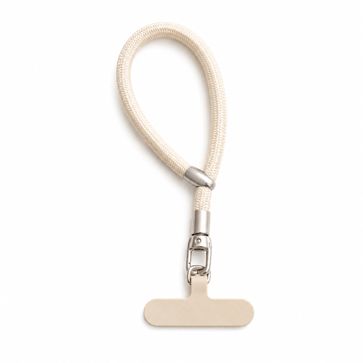 Short Lanyard / With Clear Case - Off White