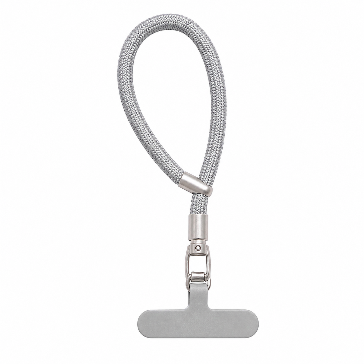 Short Lanyard / With Clear Case - Gray