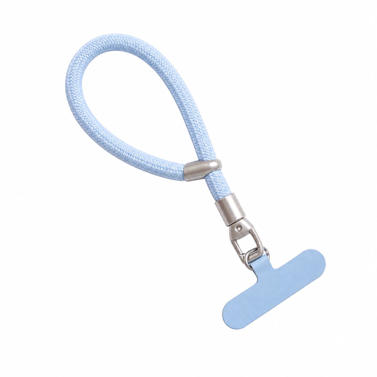 Short Lanyard / With Clear Case - Light Blue