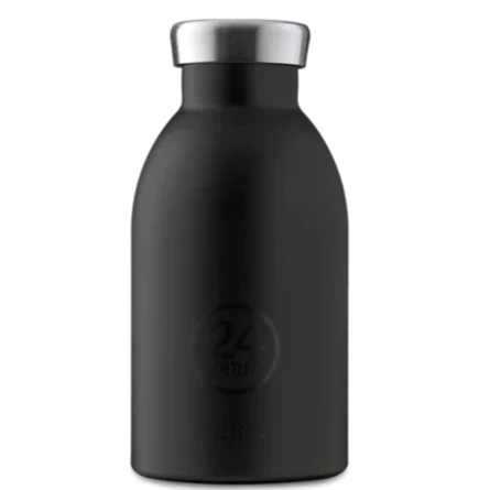24Bottles Clima 330ml - Tuxedo Black [F] - مطارة حافظة للحرارة