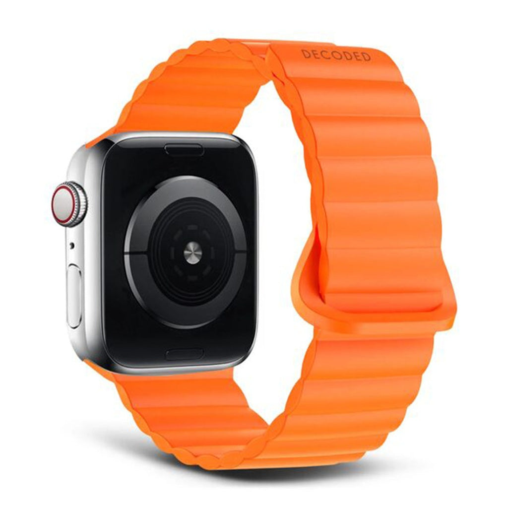 Decoded Silicone Magnet Traction Loop Strap Lite for AppleWatch (Apricot)  49/46/45/44/42mm