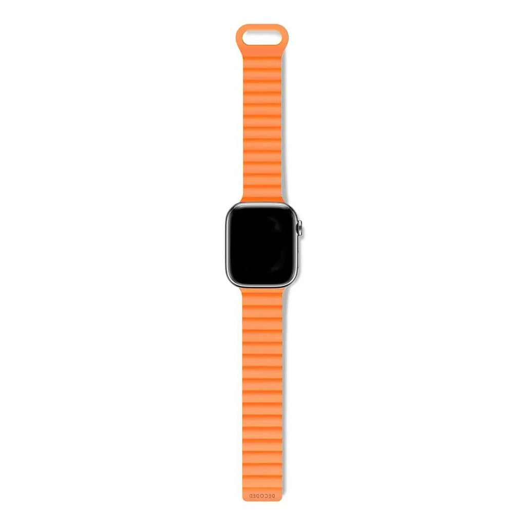 Decoded Silicone Magnet Traction Loop Strap Lite for AppleWatch (Apricot)  49/46/45/44/42mm