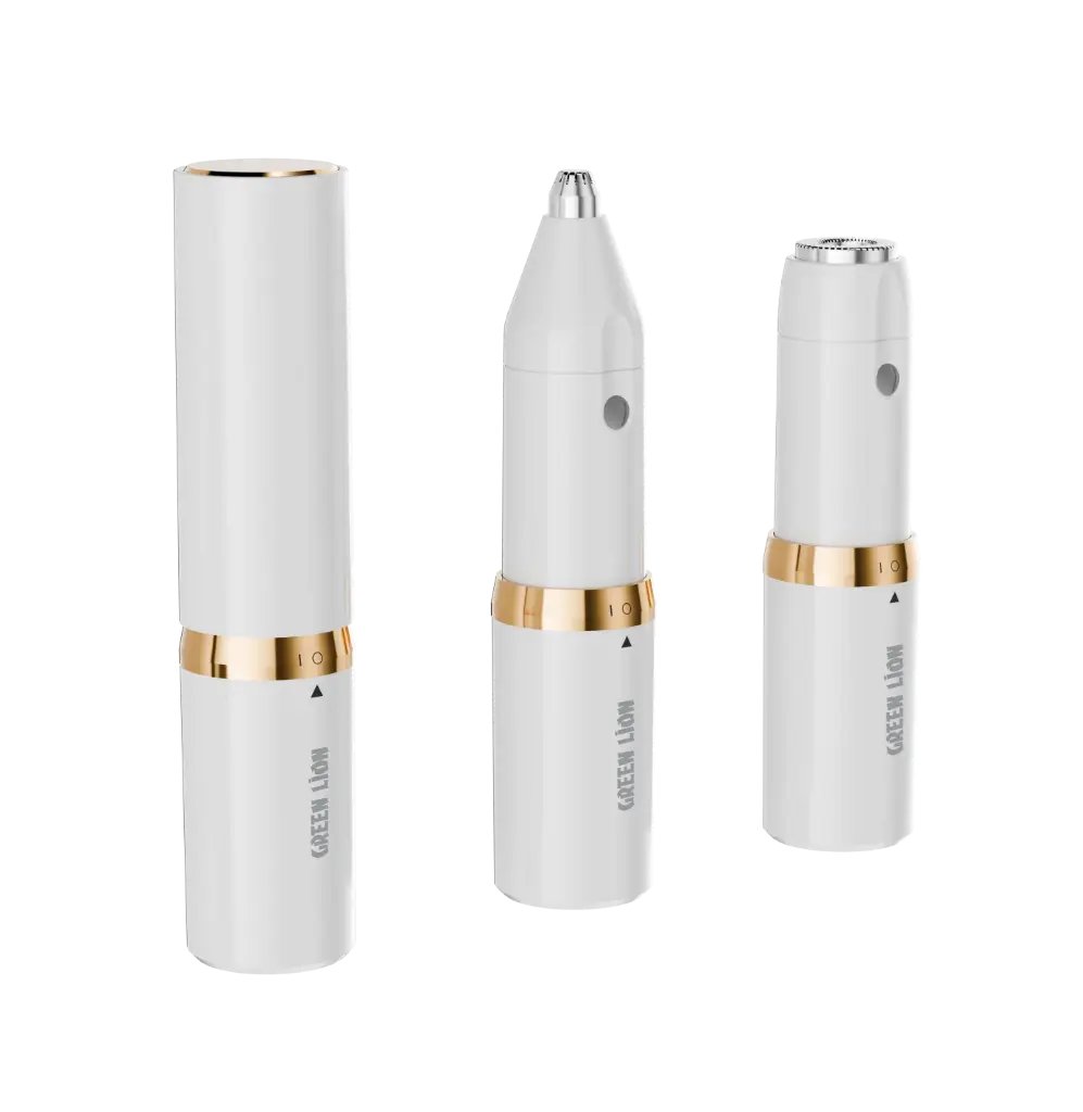 Green Lion 2 in 1 Lady Shaver and Precision Trimmer - White