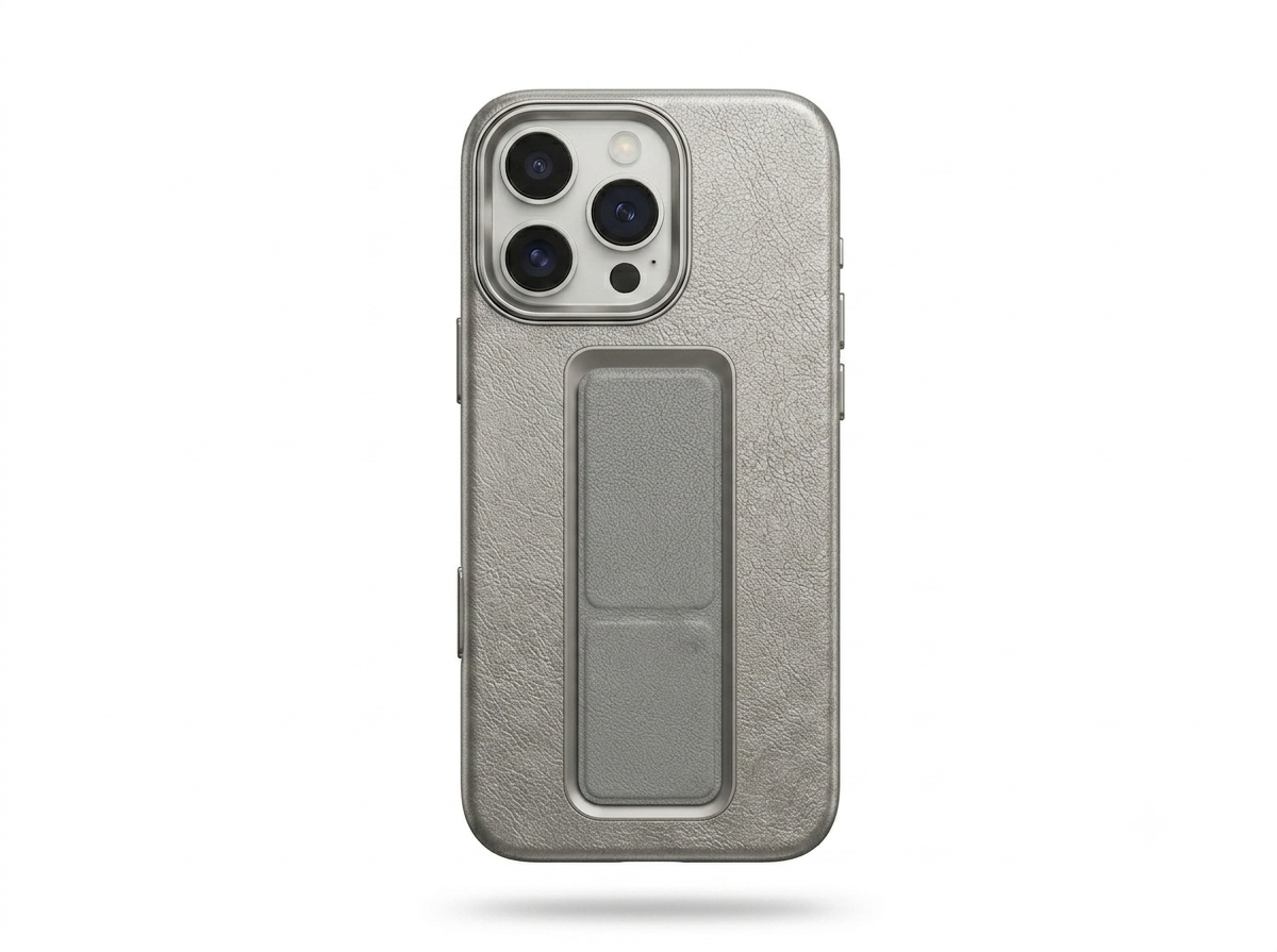 Grip with Case and Grip Horizontal, Vertical and Magnetic Stand Sky Titanium