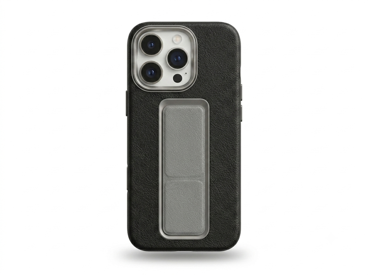 Grip with Case and Grip Horizontal, Vertical and Magnetic Stand  Black