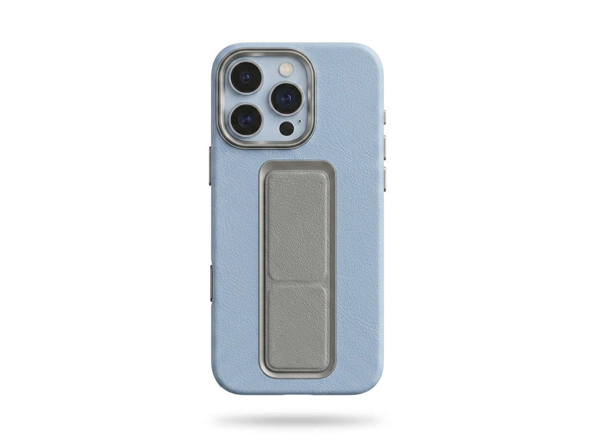 Grip with Case and Grip Horizontal, Vertical and Magnetic Stand Sky Blue