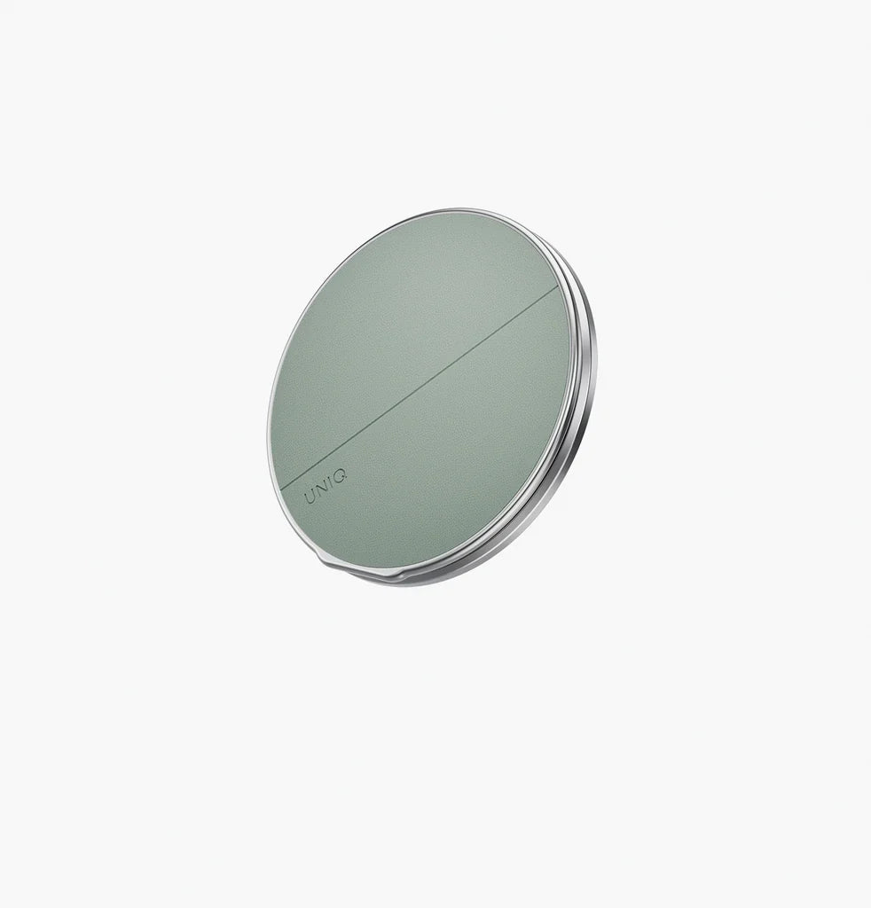 Uniq Grivix Classic 360 Magnetic Mount With Grip-Stand - Sage Steel [B]- مسكة دائرية مغناطيسية وستاند + ماج سيف