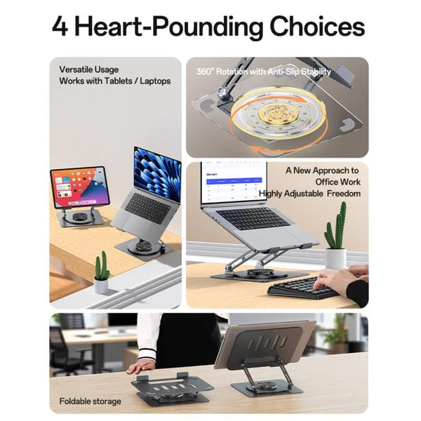 YESIDO LP08 Adjustable Laptop Stand 360° Rotating