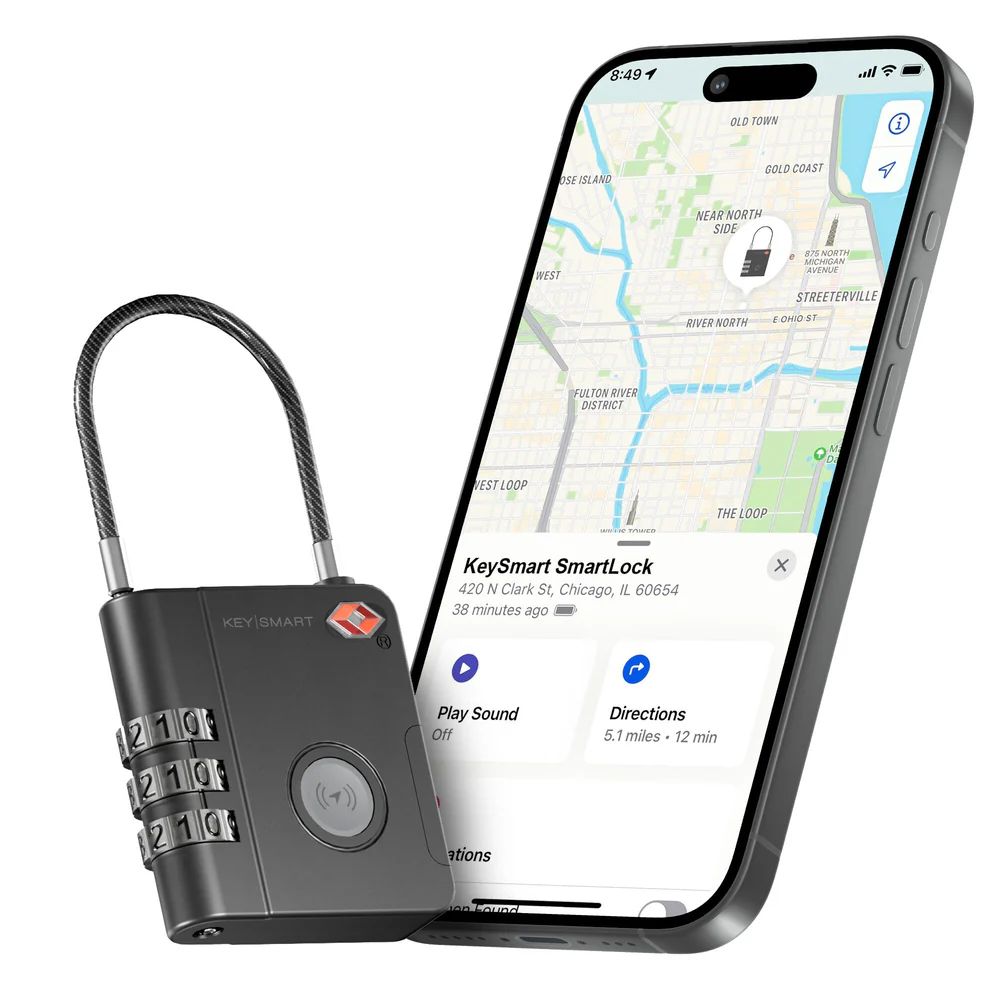 Statik SmartLock TSA Approved Find My Lock [C]- قفل تتبع مستلزماتكم الشخصية - كفالة 12 شهر