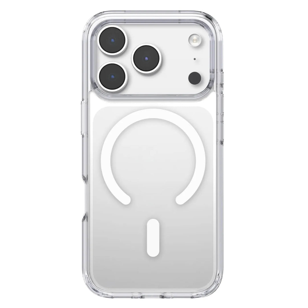 Levelo MagSafe Clara Case - for iPhone 17 - Crystal Clear [O] - كفر حماية عالية - ماغ سيف - سلسلة ايفون 17 - ليفيلو - شفاف