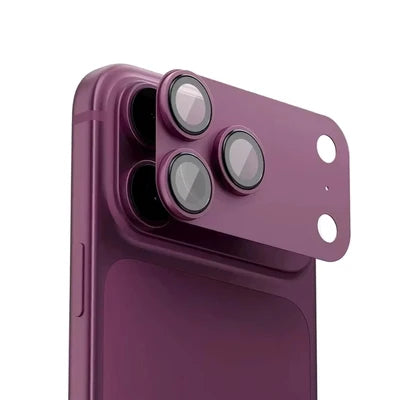 Levelo TrioPro Camera Lens Protector iPhone 18Pro/Pro Max - Burgundy