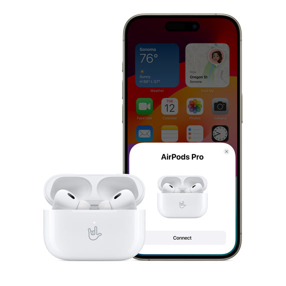 Apple AirPods Pro 2nd generation - USB‑C - MagSafe