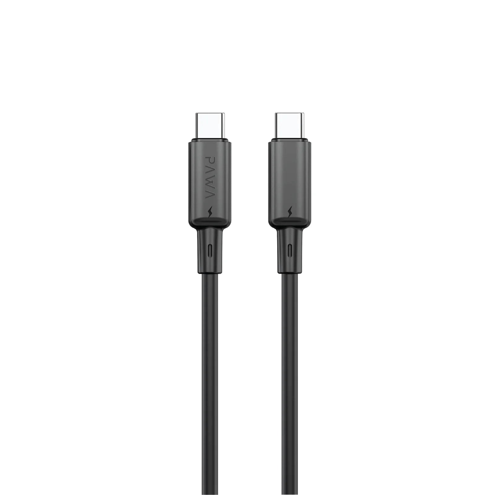 PAWA 3A USB-C TO USB-C Quick Charging - 1.2m - Black