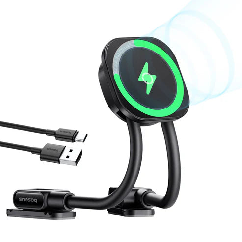 Baseus PrimeTrip C03sPro Magnetic Wireless Car Mount [D] - ستاند سيارة - بيسوس - شحن لاسلكي قوة 15 واط - ماق سيف