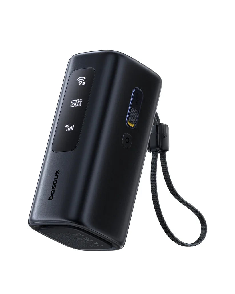 Baseus EnerGeek GX11 MiFi Power Bank 20000mAh 67W - Cosmic Black