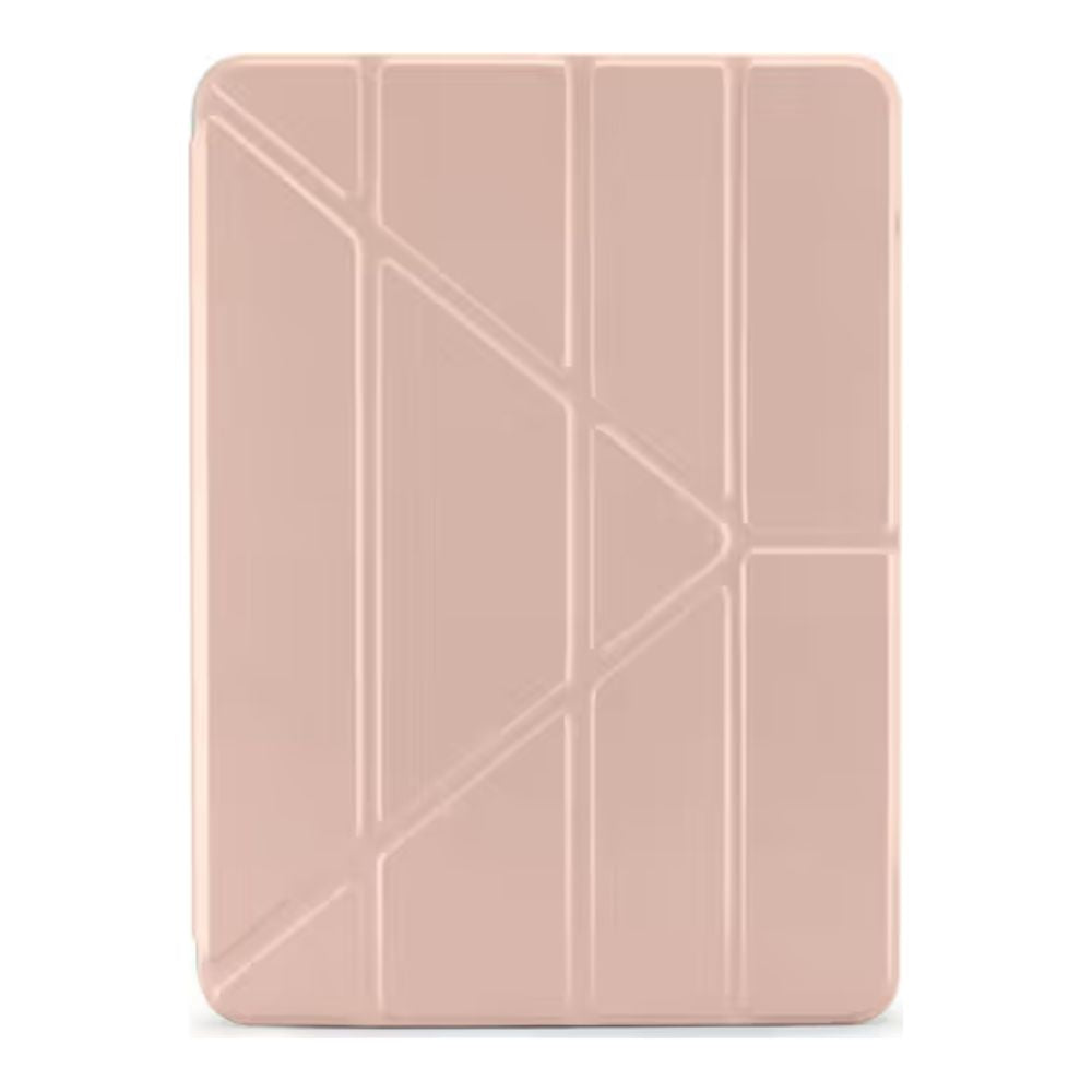 Pipetto Origami No.1 Case for iPad Pro 13" / 11" - M4/M5 (2024/2025) (Pink) [C] - كفر ايباد + ستاند + مكان للقلم