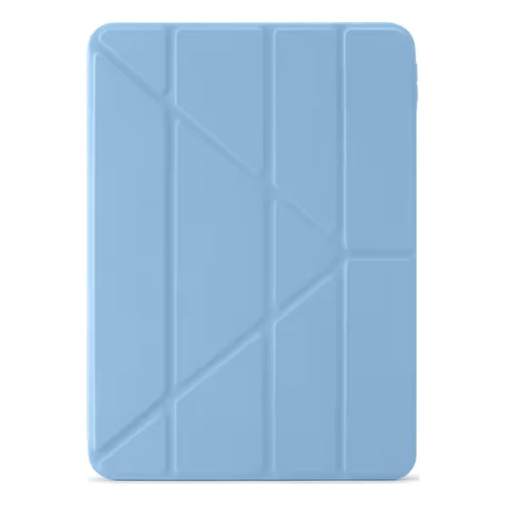 Pipetto Origami No.1 Case for iPad Pro 13" / 11" - M4/M5 (2024/2025)(Light Blue) [C] - كفر ايباد + ستاند + مكان للقلم