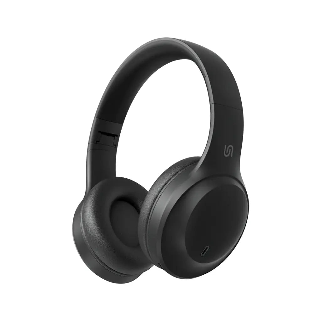 Porodo Soundtec PRIMO Wireless Headphone ENC & Low- Latency Gaming Mode - Black [O] - سماعة رأس بلوتوث - بورودو - كفالة 12 شهر