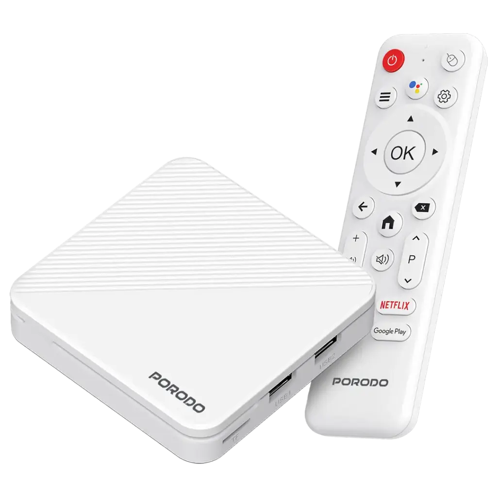 Porodo Echobox Android TV Box [O] - جهاز تلفزيون ترفيهي - برودو