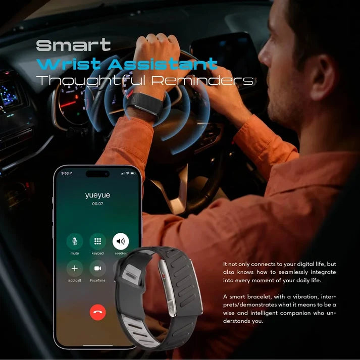 Pawa Riva Screenless Band With ECG Function