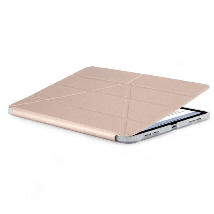 Pipetto Origami No.1 Case for iPad Pro 13" / 11" - M4/M5 (2024/2025) (Pink) [C] - كفر ايباد + ستاند + مكان للقلم