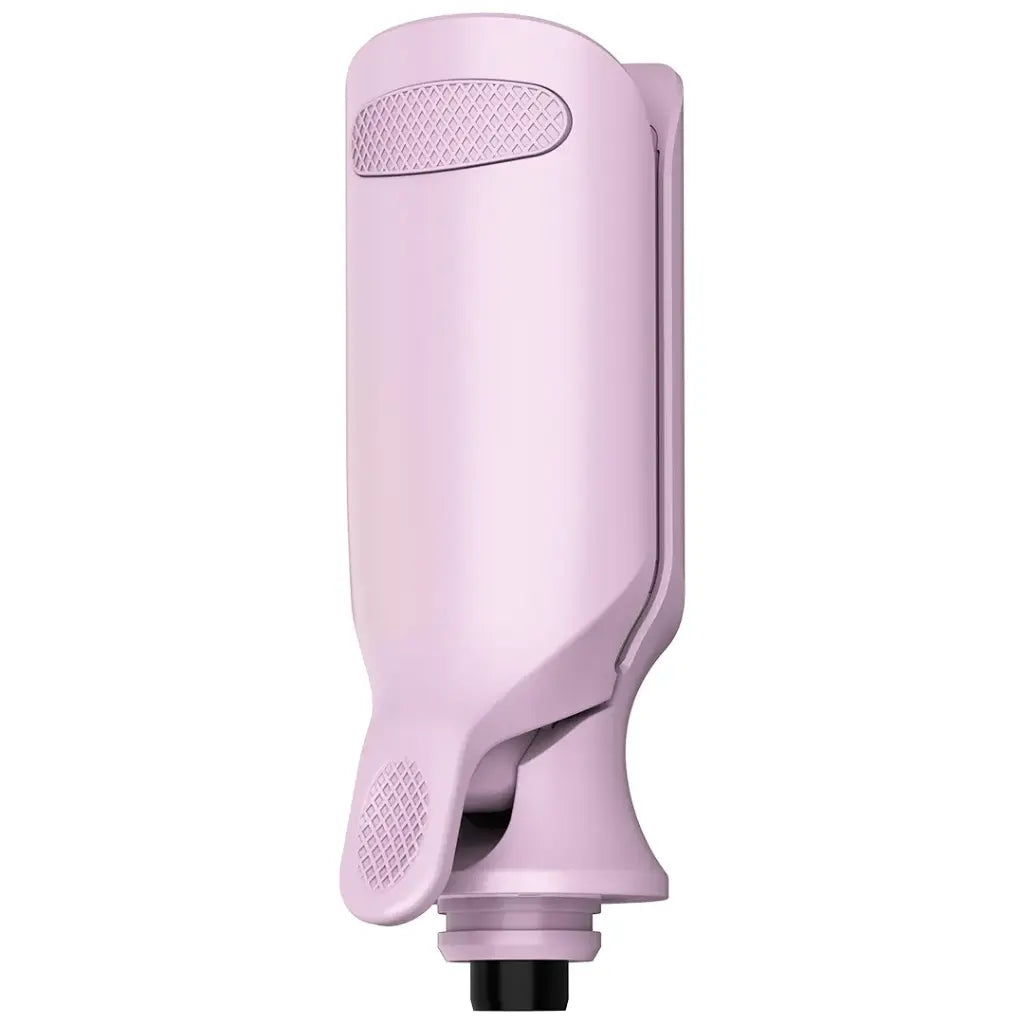 Porodo 5-In-1 Hair Styling Tool with Auto-Wrap Curling & Straightening - Pink