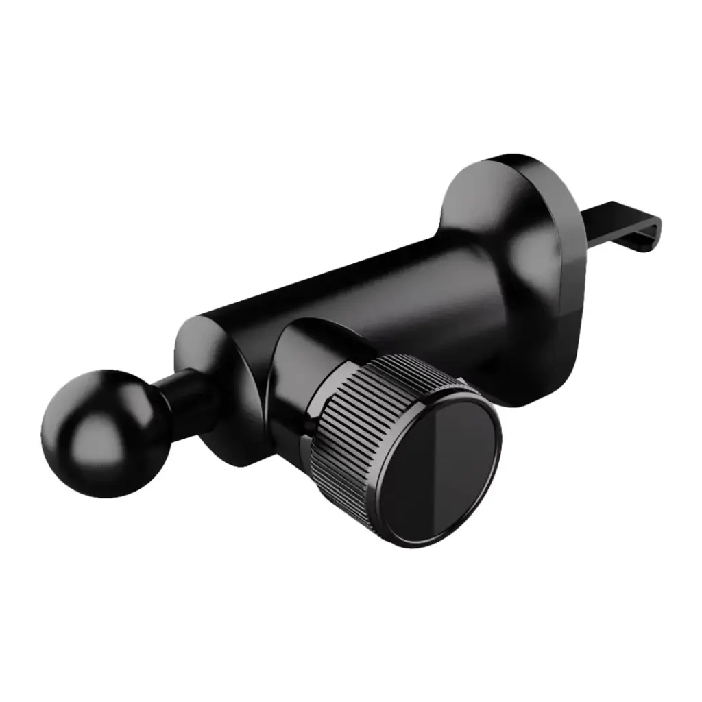 Porodo Dual Mount MagSafe Phone Holder - Black [O] - ستاند سيارة مناسب لجميع انواع الاجهزة - قاعدة لزق + فتحة تكييف - بورودو