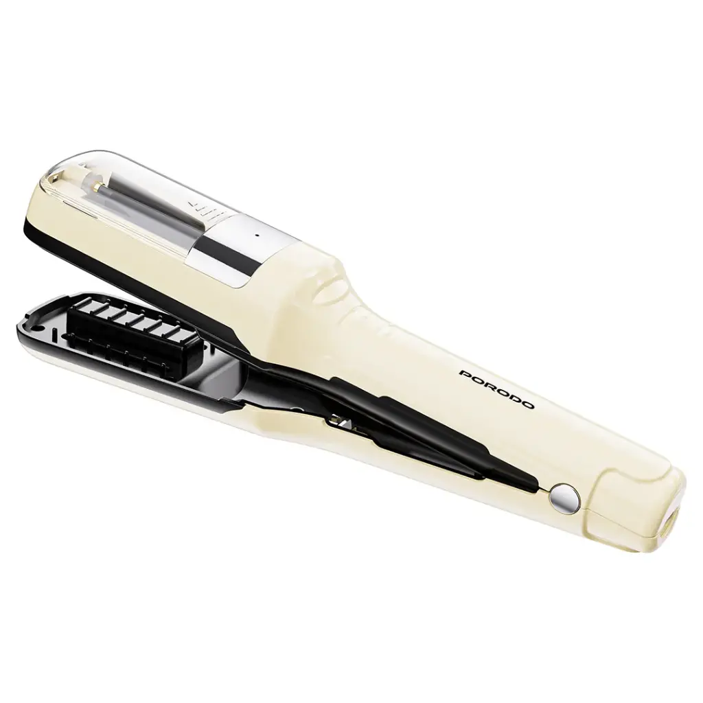 Porodo Lifestyle 2-in-1 split & trimmer and hair straightener [O] - جهاز قص أطراف الشعر وتمليسه 2×1 - بورودو - كفالة 24 شهر
