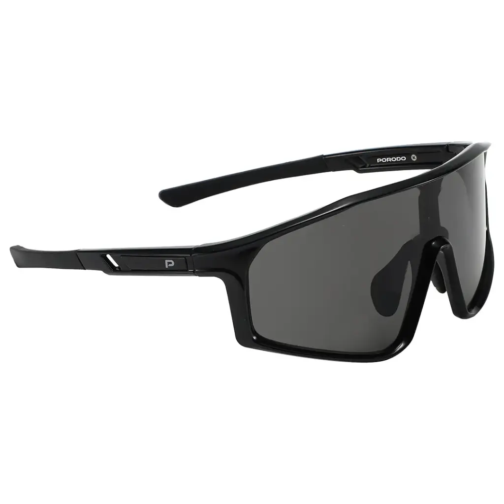 Porodo Lifestyle Horizon Ultra-Light Sports Eyewear - Black [O] - نظارة رياضية - عالية الجودة - بورودو - كفالة 12 شهر