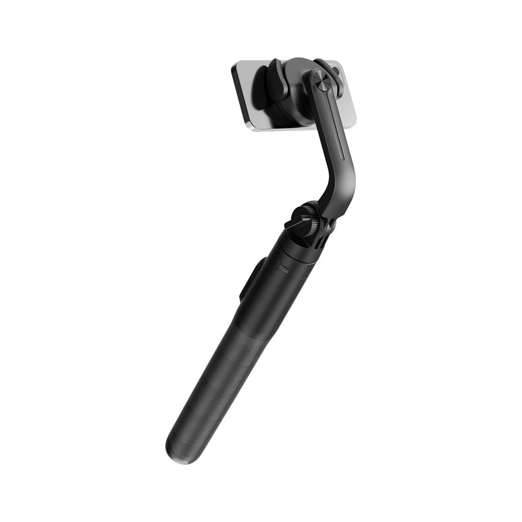 Porodo Magnetic Magsafe Selfie Tripod - Black [O]- عصاة وستاند للتصوير مع ريموت