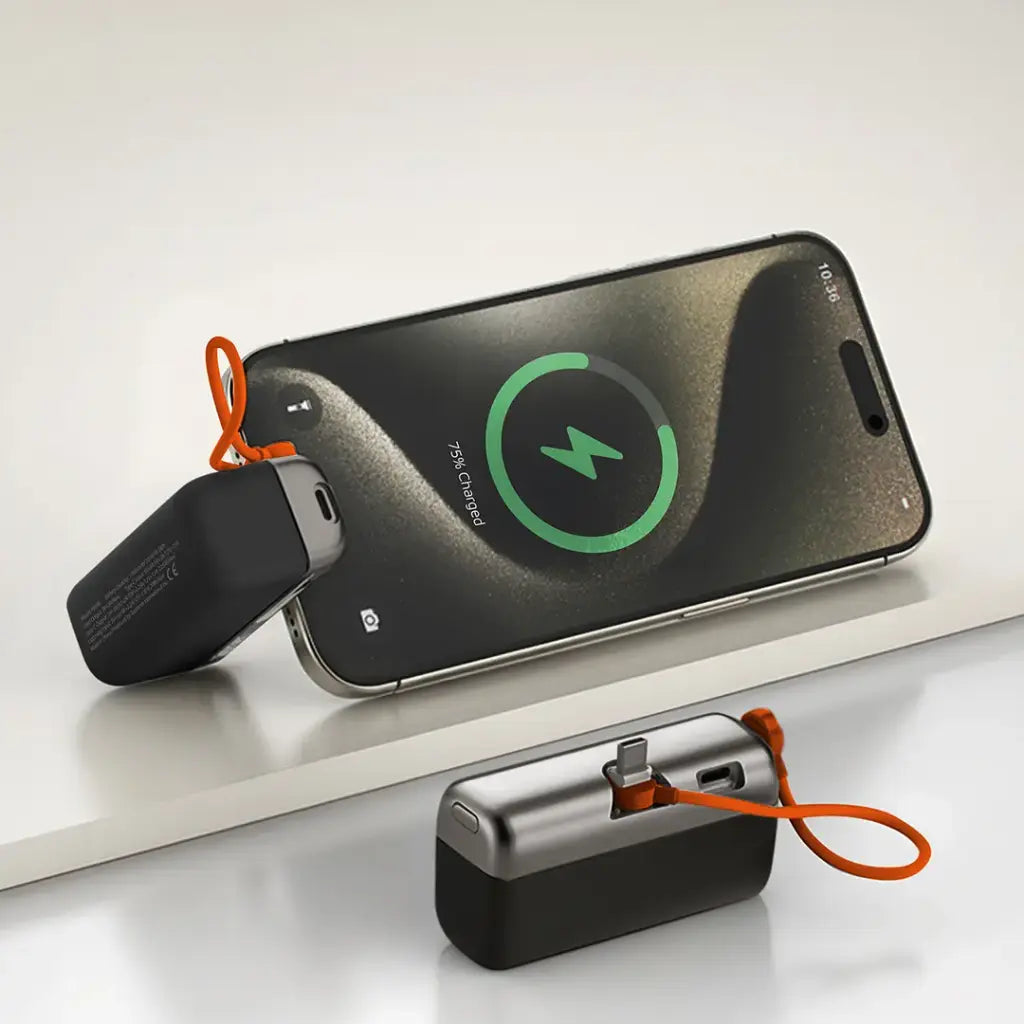Porodo Pocket Volt 10000mAh Power Bank - Black