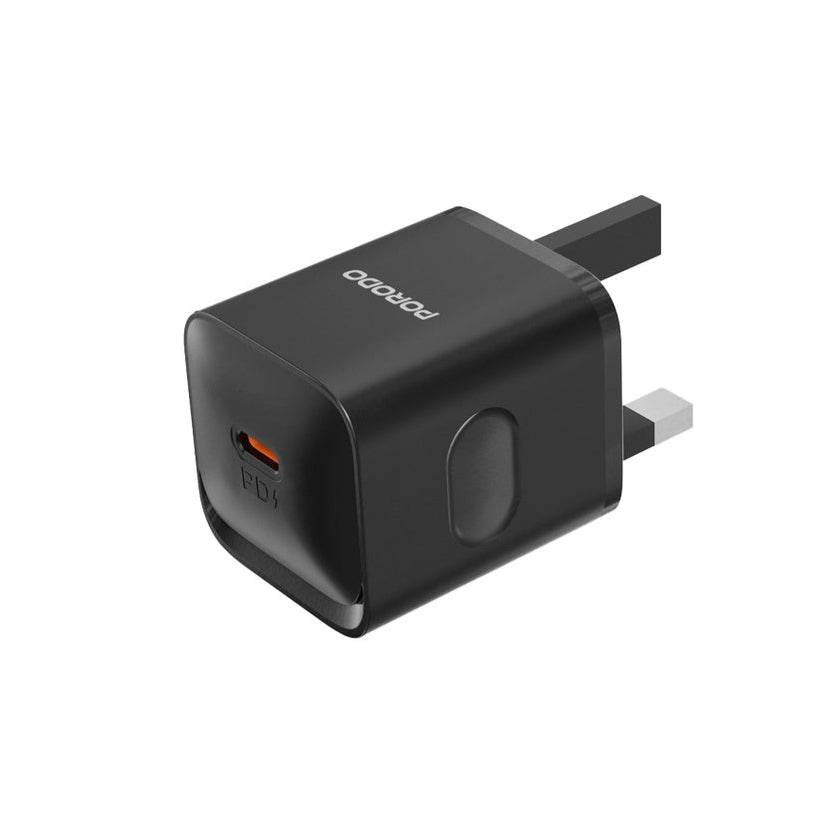 Porodo USB-C Power Delivery Wall Charger - Black
