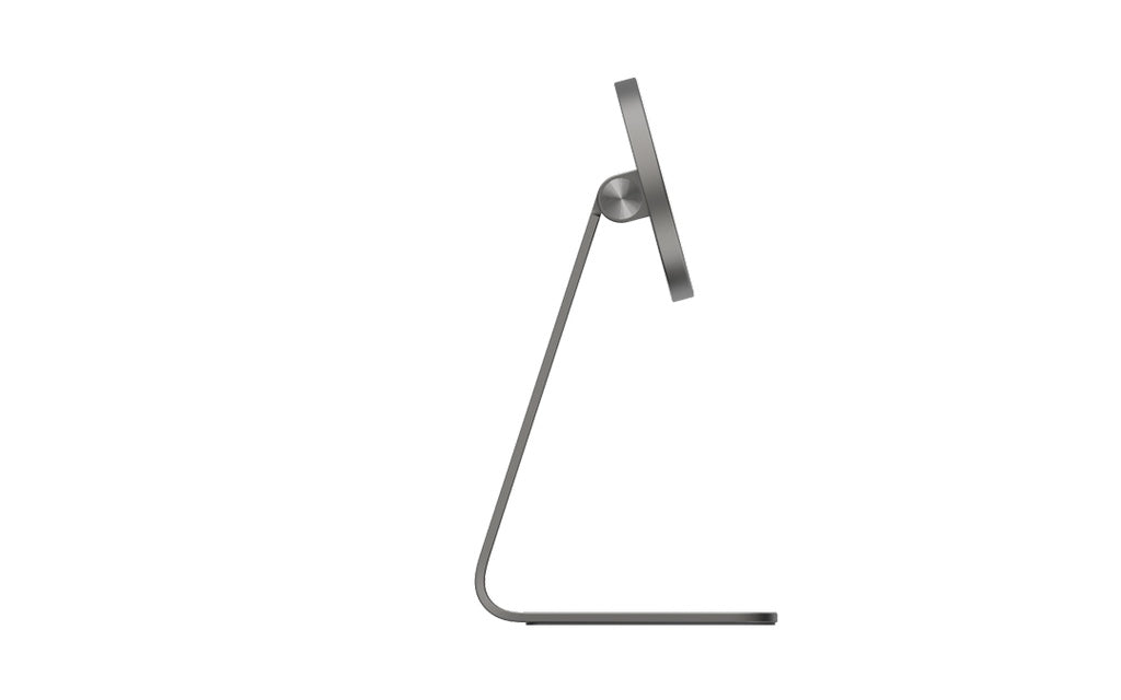 Powerology Desktop Acute Magsafe Phone Stand with Magnets - Dark Grey [O] - ستاند مكتب ماغ سيف - بوراولجي