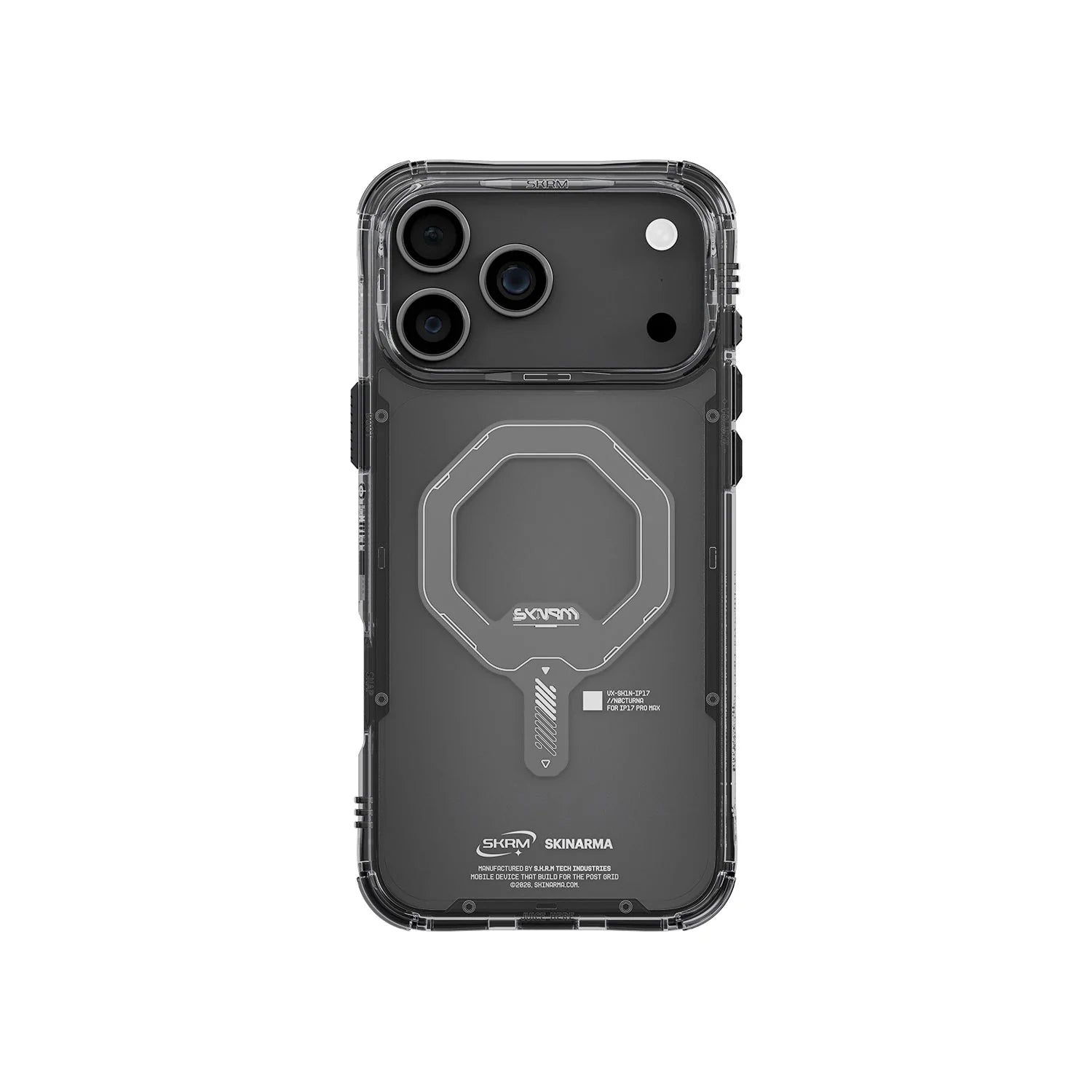 SkinArma Saido MagSafe Case for iPhone 17 - Graphite