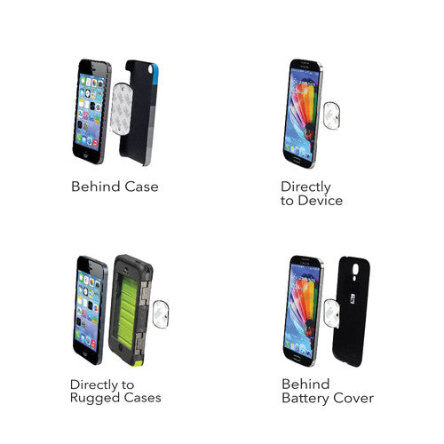 Scosche magicMOUNT surface Magnetic Mount for Mobile Device Black [C] - قطع معدنية - مغناطيس - سكوشي