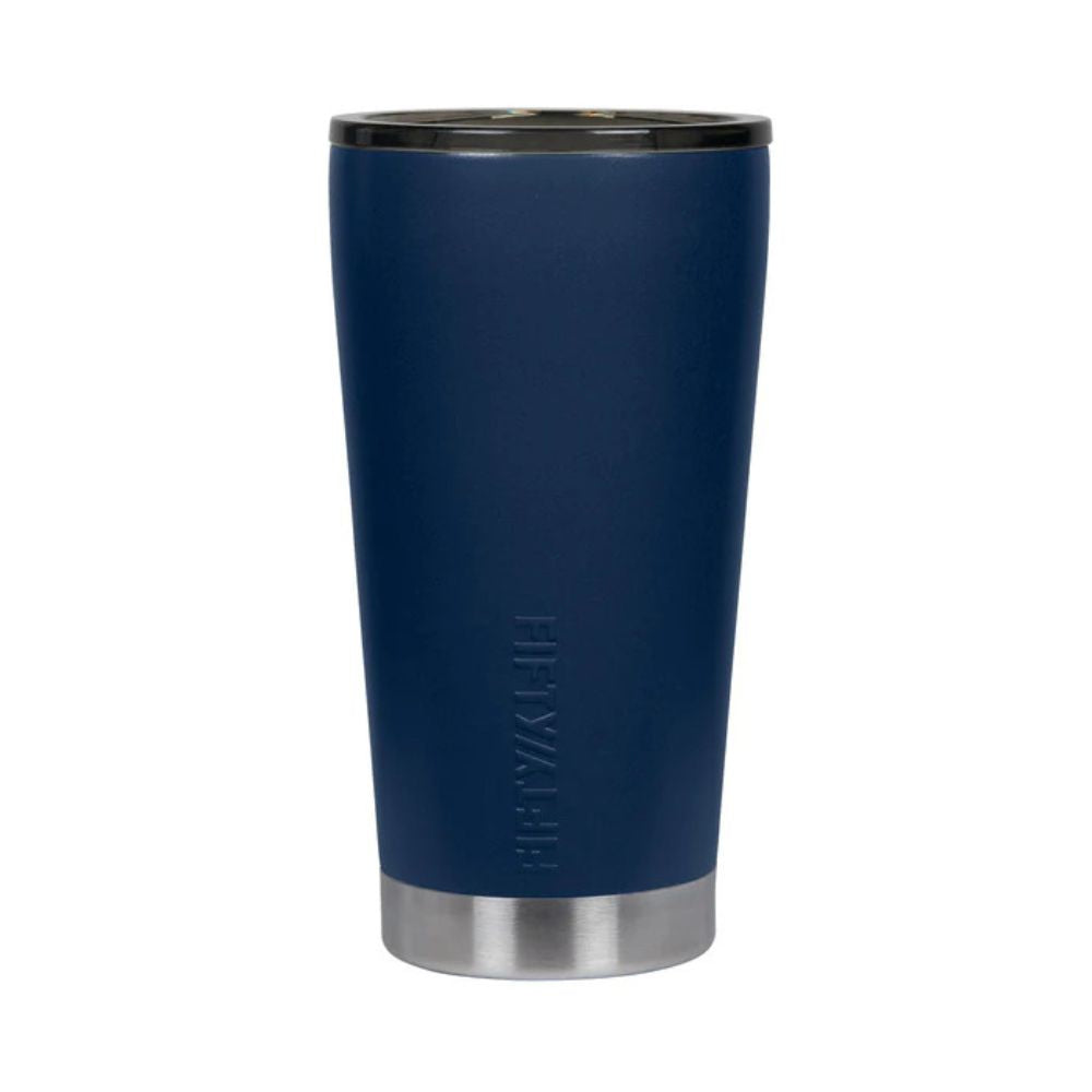 Fifty Fifty Vacuum Insulated Tumbler 470ML (Navy Blue) [C] - كوب حافظ للحرارة - مناسب للسفر والرحلات