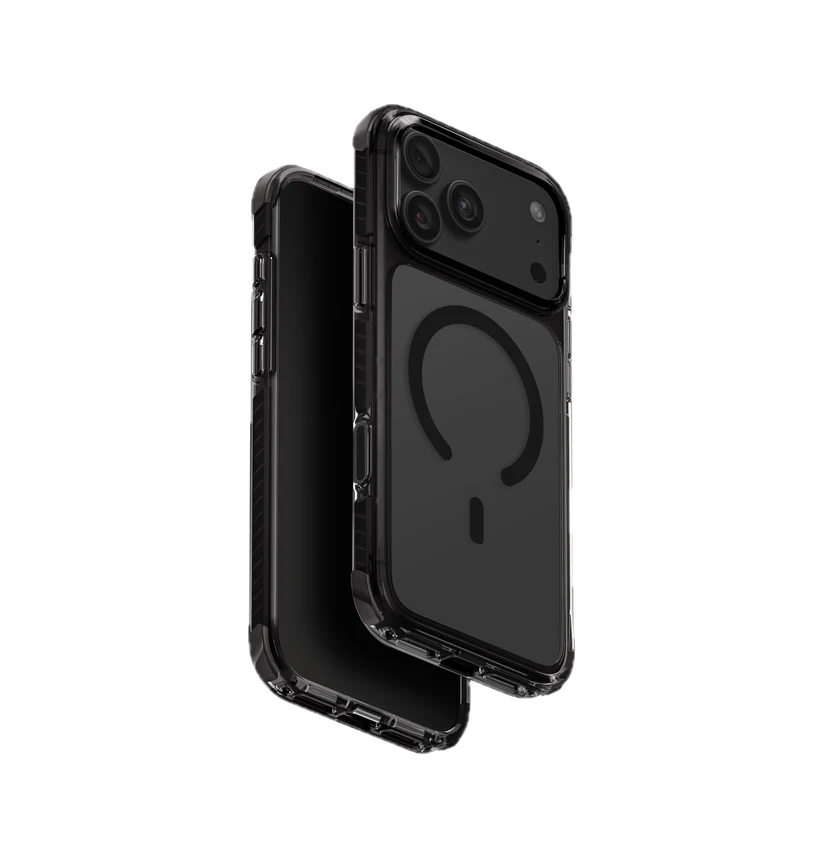 UNIQ HYBRID MAGCLICK CHARGING COMBAT For iPhone 18/17 Pro/Pro Max - CARBON BLACK