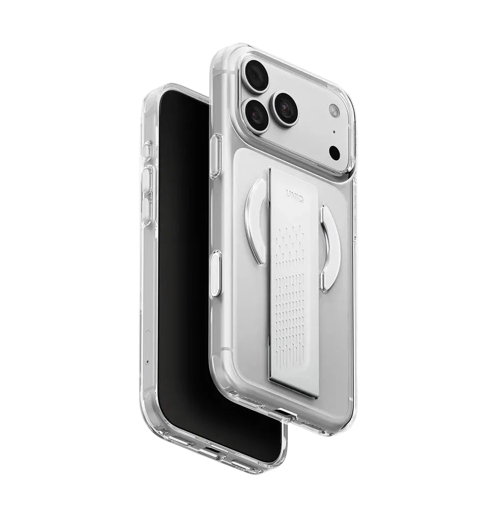 UNIQ HYBRID MAGCLICK CHARGING HELDRO AIR For iPhone 18/17 Pro/Pro Max - LUCENT CLEAR