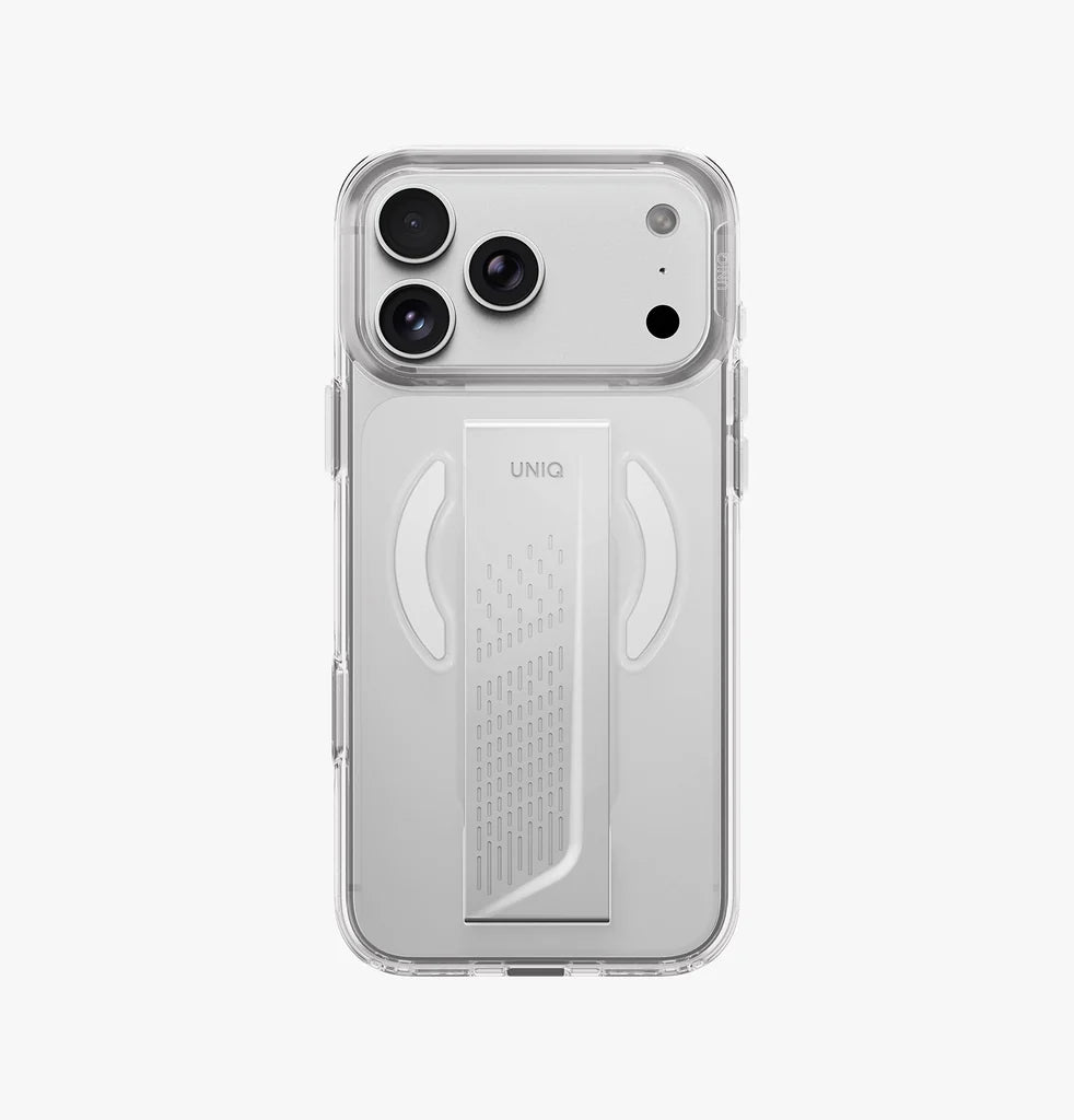 UNIQ HYBRID MAGCLICK CHARGING HELDRO AIR For iPhone 18/17 Pro/Pro Max - LUCENT CLEAR
