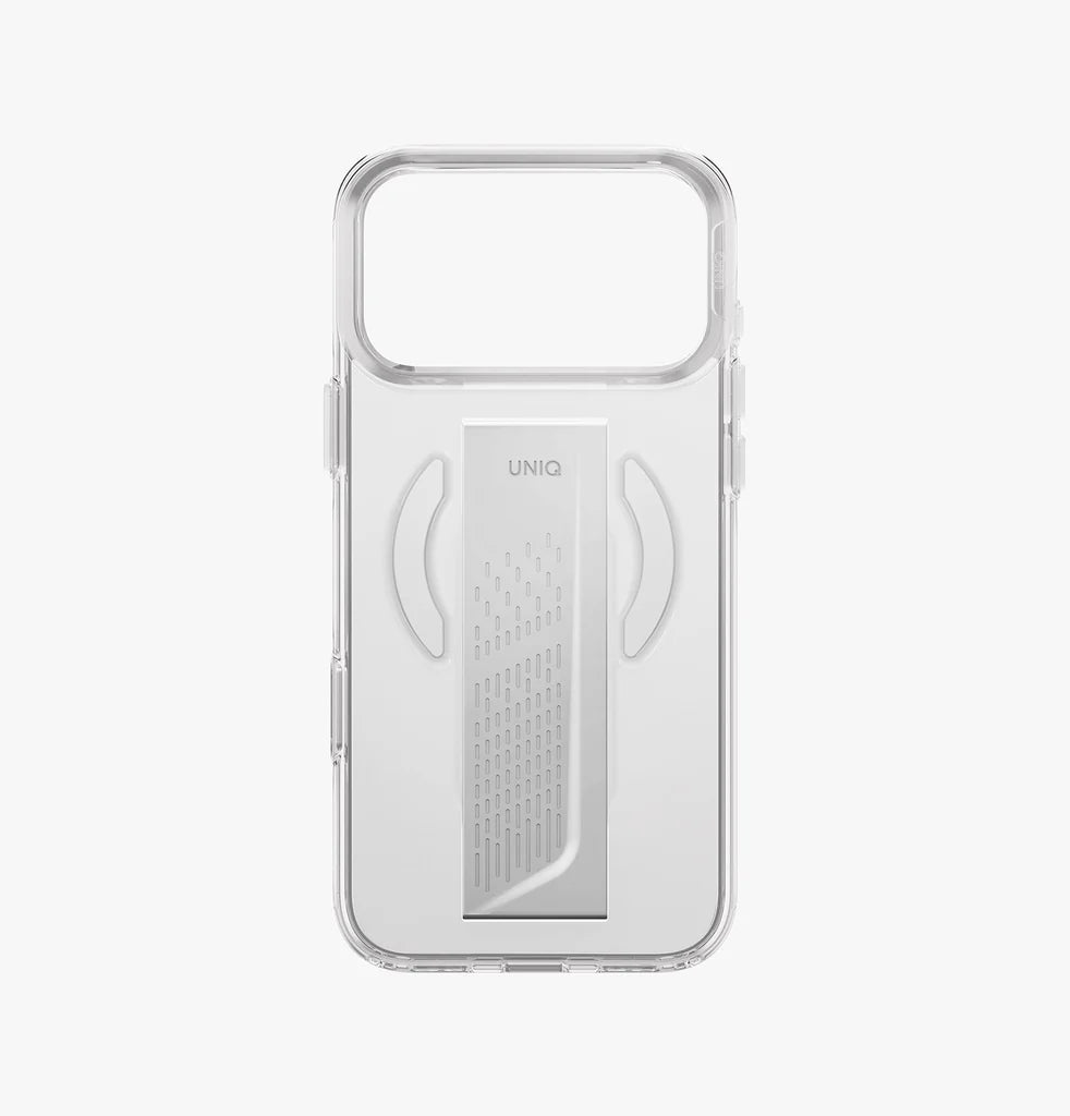 UNIQ HYBRID MAGCLICK CHARGING HELDRO AIR For iPhone 18/17 Pro/Pro Max - LUCENT CLEAR