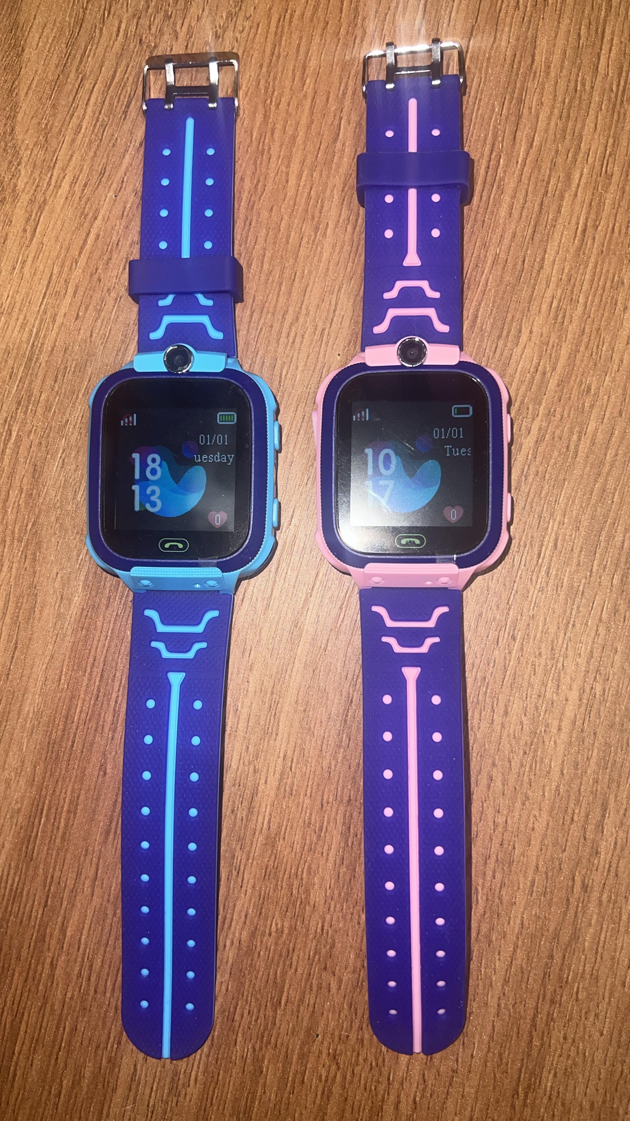Smart Watch for Kids - Pink [H]ساعة ذكية للأطفال - تدعم شريحة الاتصال والتتبع