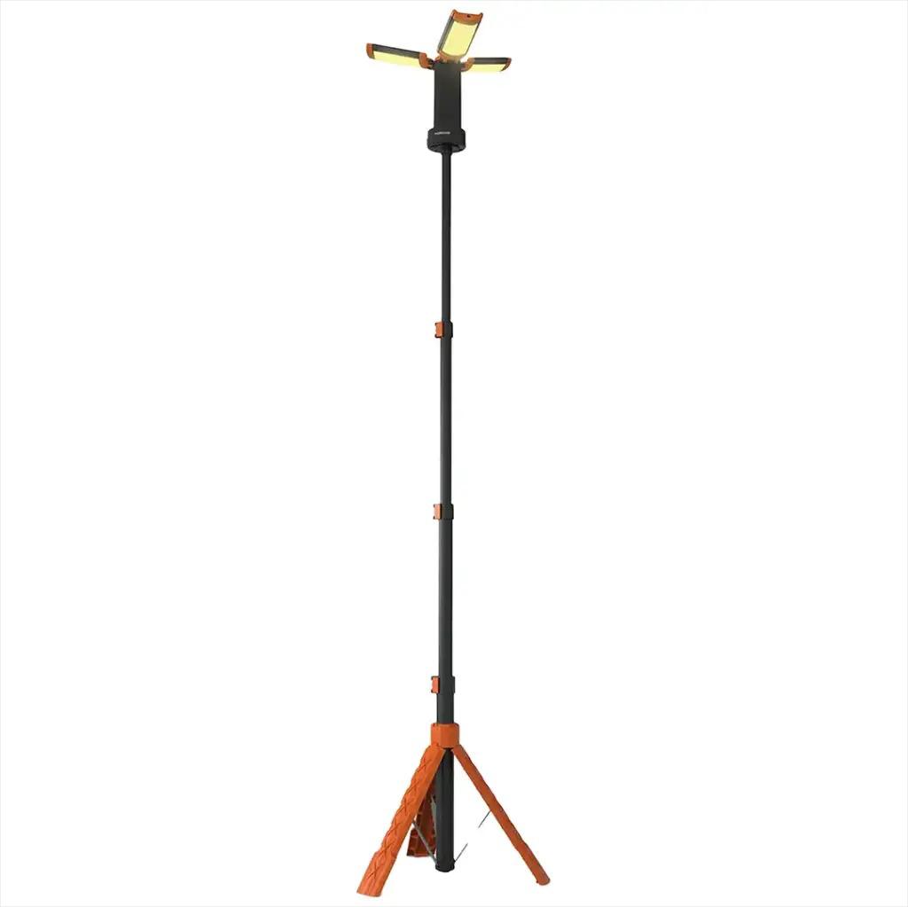 Porodo Lifestyle 9000mAh Work Lantern Foldable Multi-Mode LED Light [O]- مصباح عمل بورودو لايف ستايل 9000 مللي أمبير قابل للطي - كفالة 24 شهر