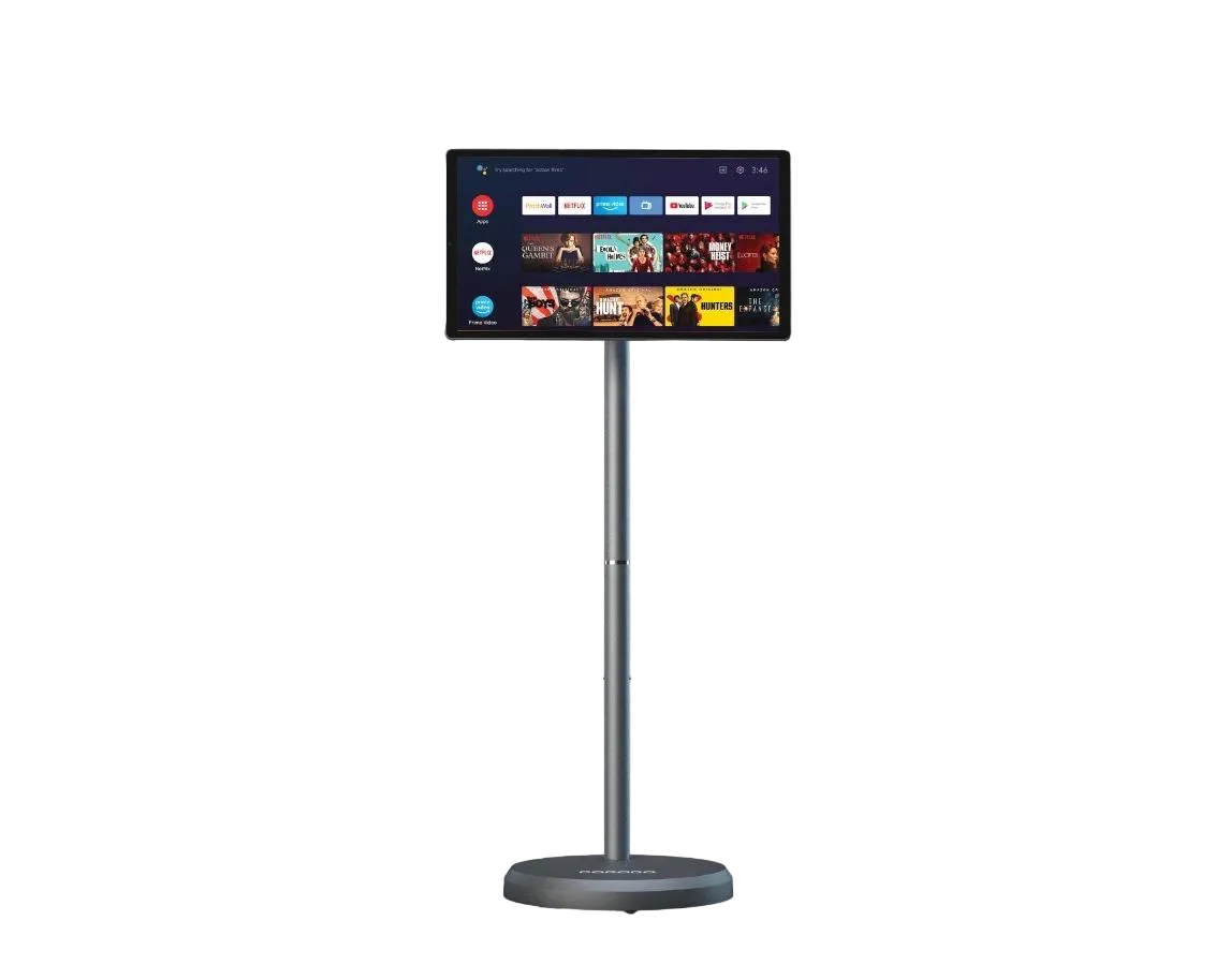 Porodo Surf 21.5" Portable Smart Monitor with 27000mAh Battery Capacity - Gray