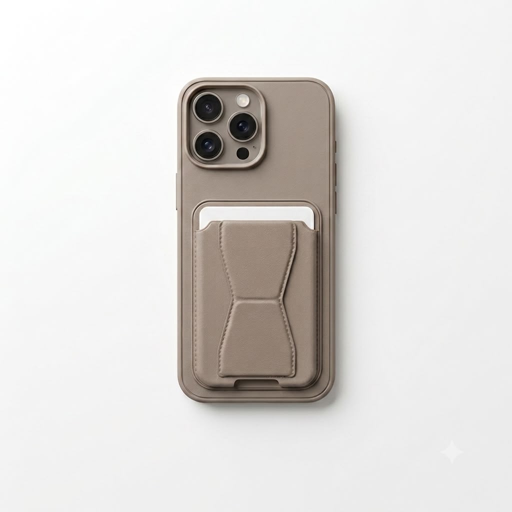 VIP iPhone Case - Stand and Wallet Function - Wallet Case [H] - كفر مقاوم للصدمات + ستاتند + مغناطيس - محفظة
